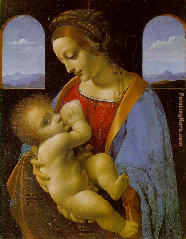 Leonardo da Vinci Madonna Litta